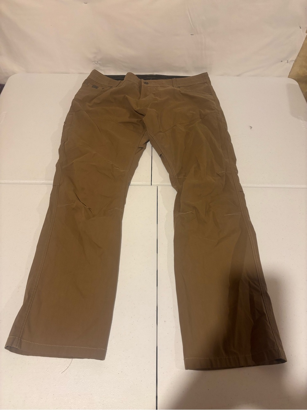 Kuhl Born In The Mountains Brown Nylon Hiking Pants Men’s Size 40x32